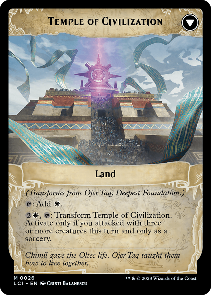 Ojer Taq, Deepest Foundation - The Lost Caverns of Ixalan (LCI) Near Mint