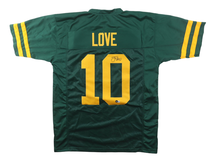 Jordan Love Autographed Signed Custom Jersey -  Beckett COA