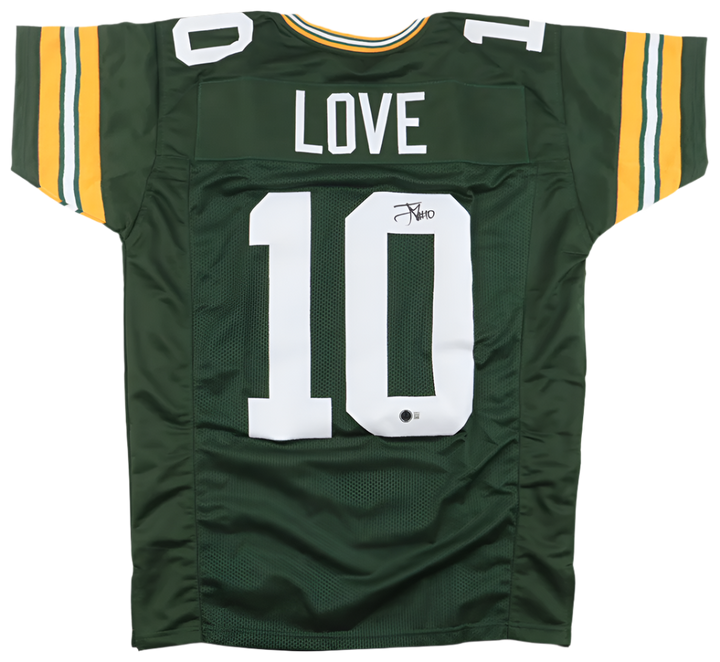 Jordan Love Autographed Signed Custom Jersey -  Beckett COA