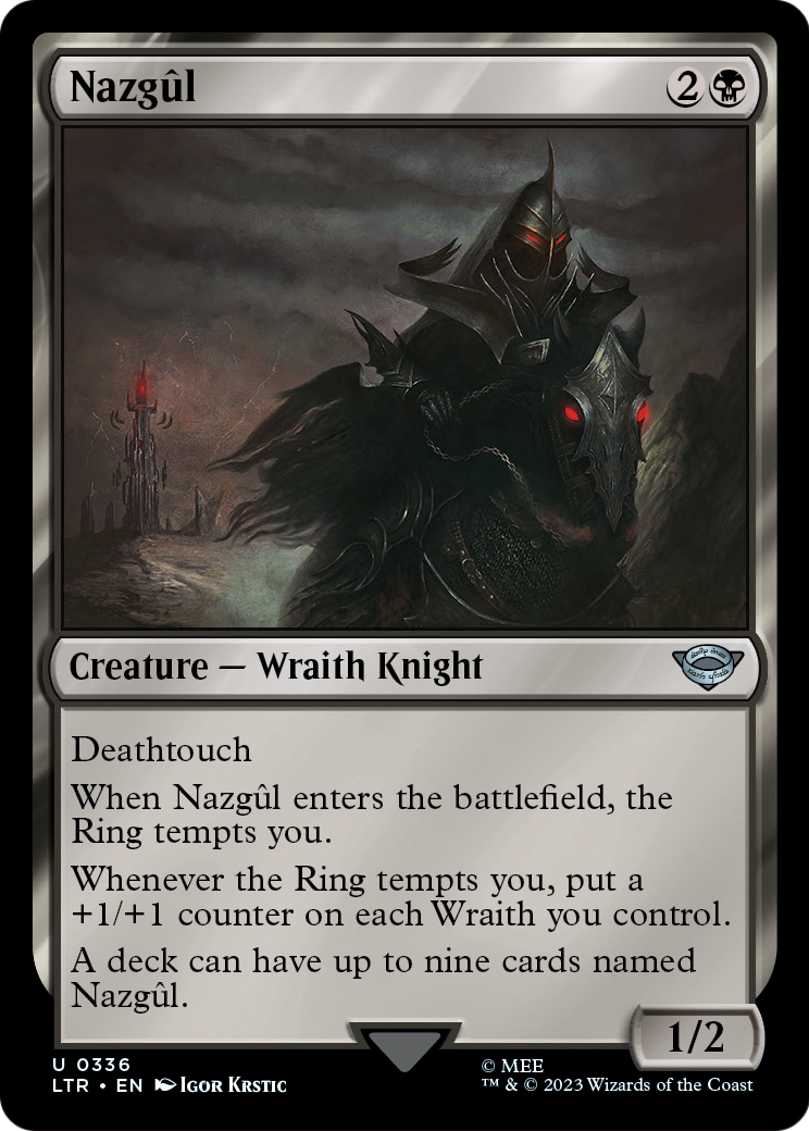Nazgul (0336) - Universes Beyond: The Lord of the Rings: Tales of Middle-earth (LTR)