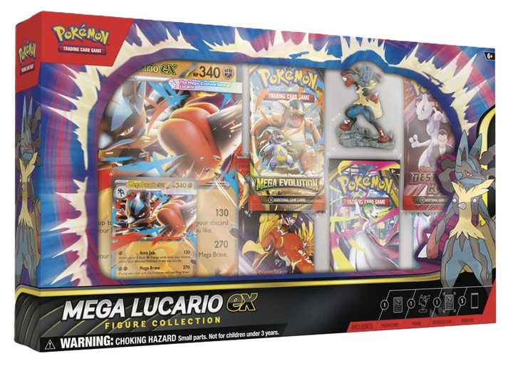 Pokémon TCG: Mega Lucario ex Figure Collection