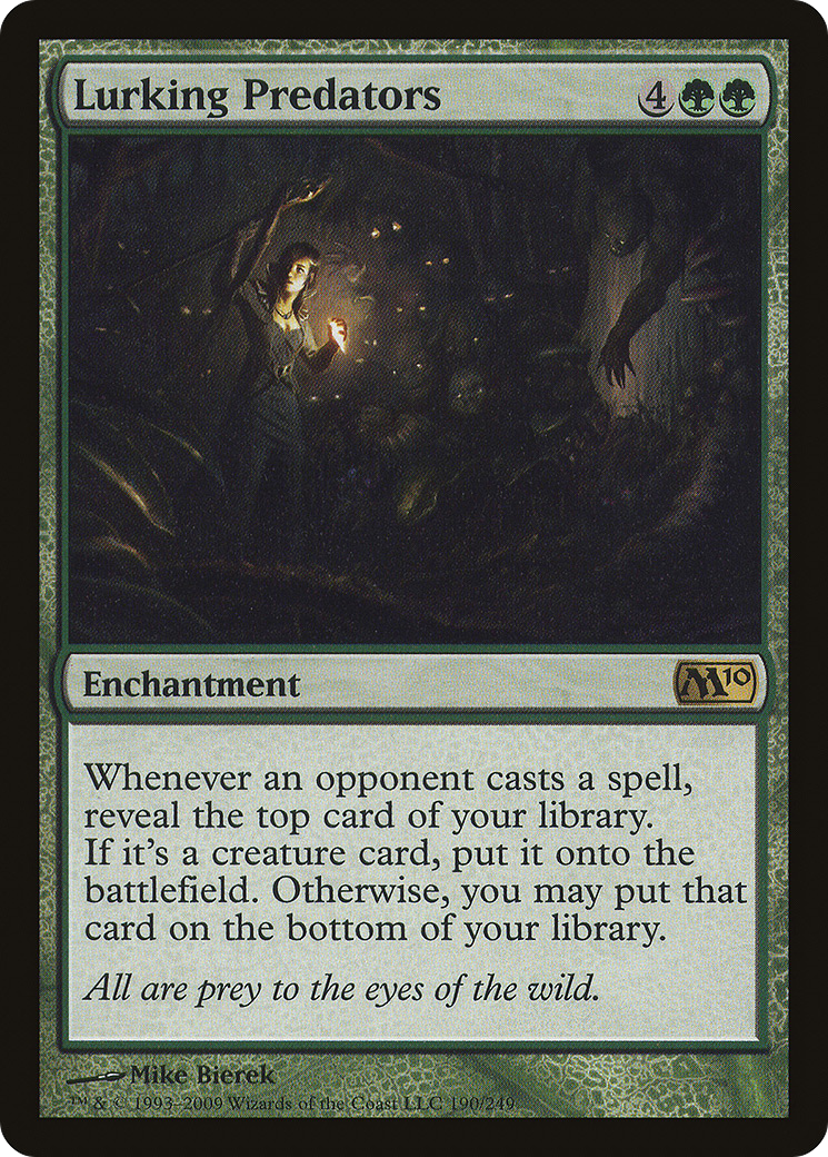 Lurking Predators - Magic 2010 (M10) (M10)