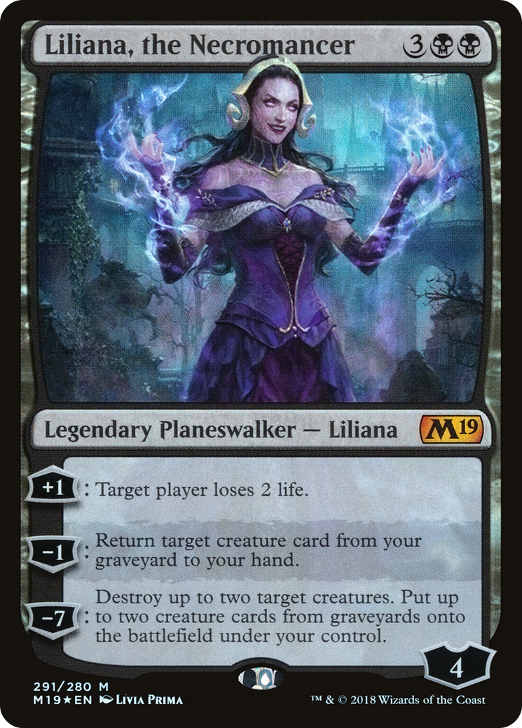 Liliana, the Necromancer - Core Set 2019 (M19)