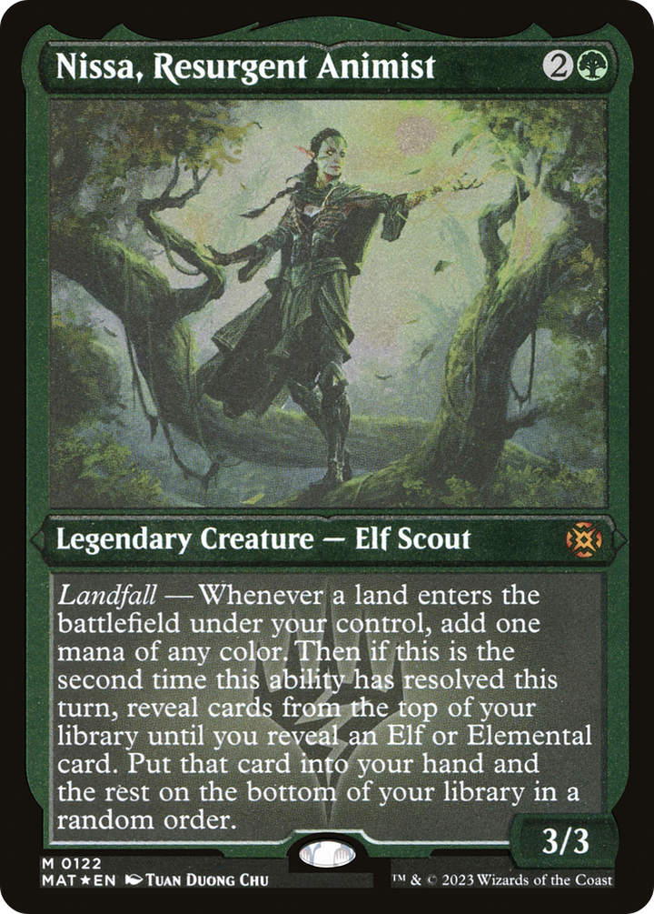 Nissa, Resurgent Animist - March of the Machine: The Aftermath (MAT)