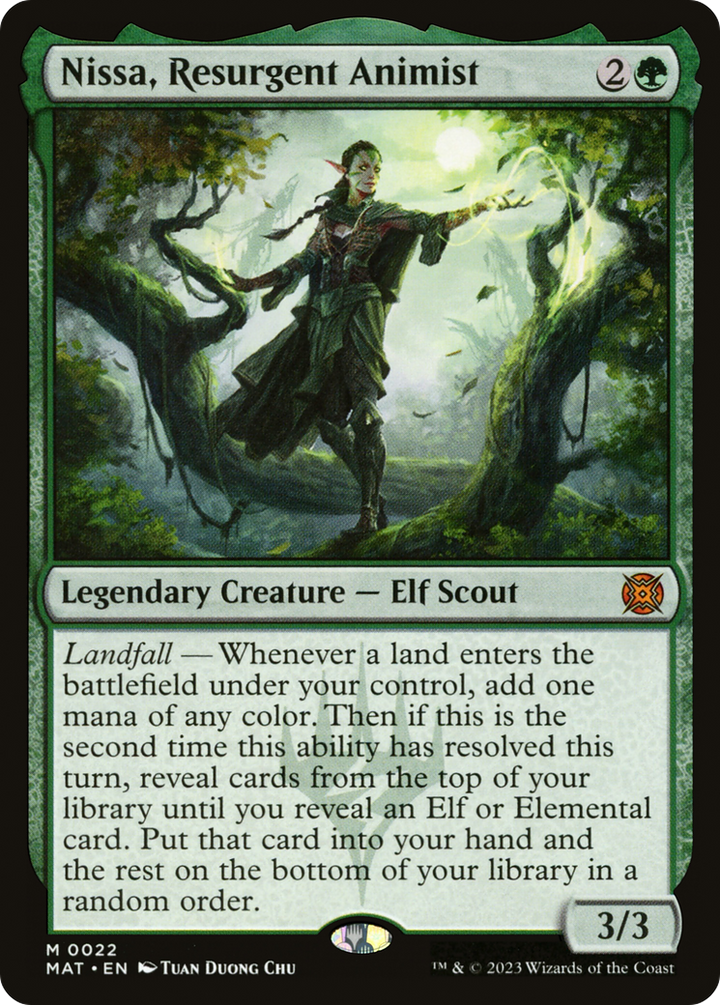 Nissa, Resurgent Animist - March of the Machine: The Aftermath (MAT)