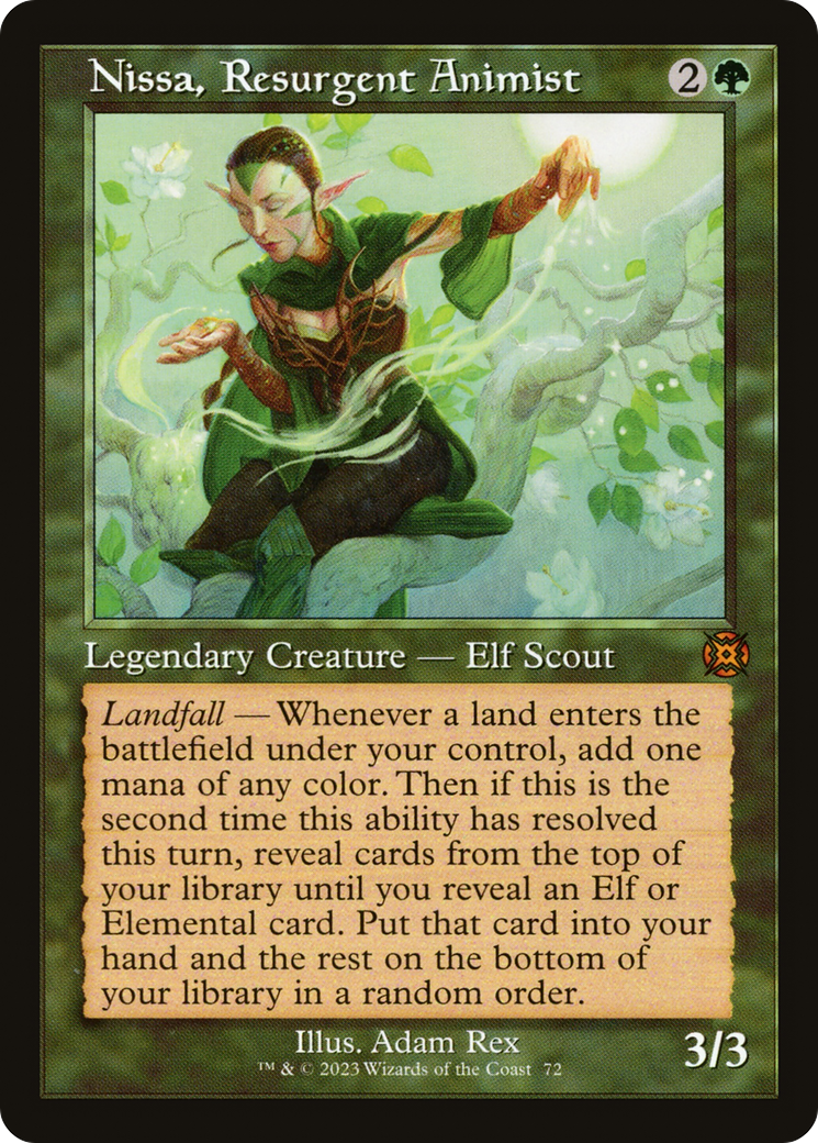 Nissa, Resurgent Animist - March of the Machine: The Aftermath (MAT)