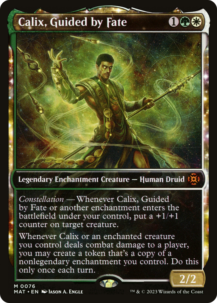Calix, Guided by Fate (Showcase) - March of the Machine: The Aftermath (MAT)