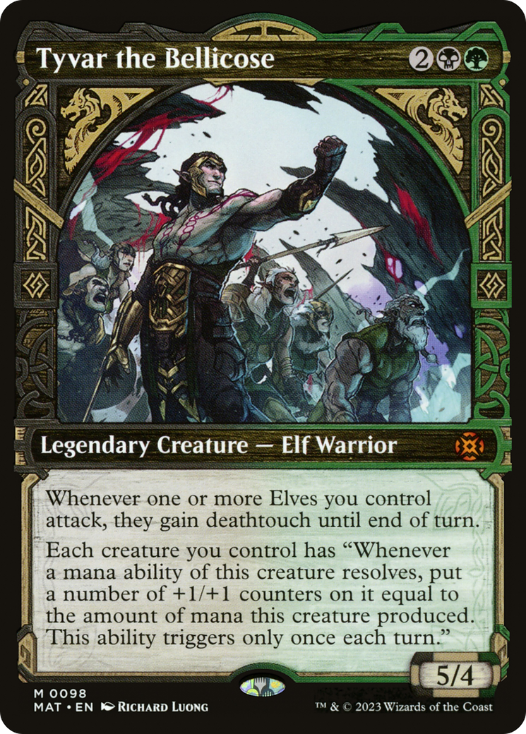 Tyvar the Bellicose (Showcase) - March of the Machine: The Aftermath (MAT)