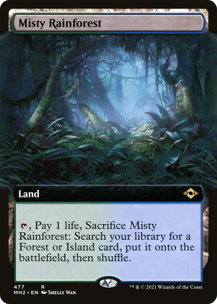 Misty Rainforest - Modern Horizons 2 (Condition: Near Mint)