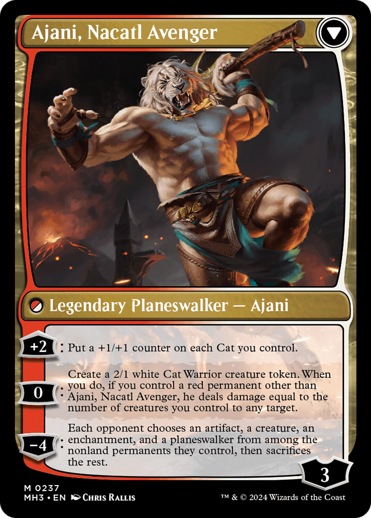 Ajani, Nacatl Pariah - (FOIL) Modern Horizons 3