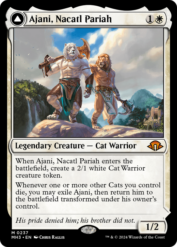 Ajani, Nacatl Pariah - (FOIL) Modern Horizons 3