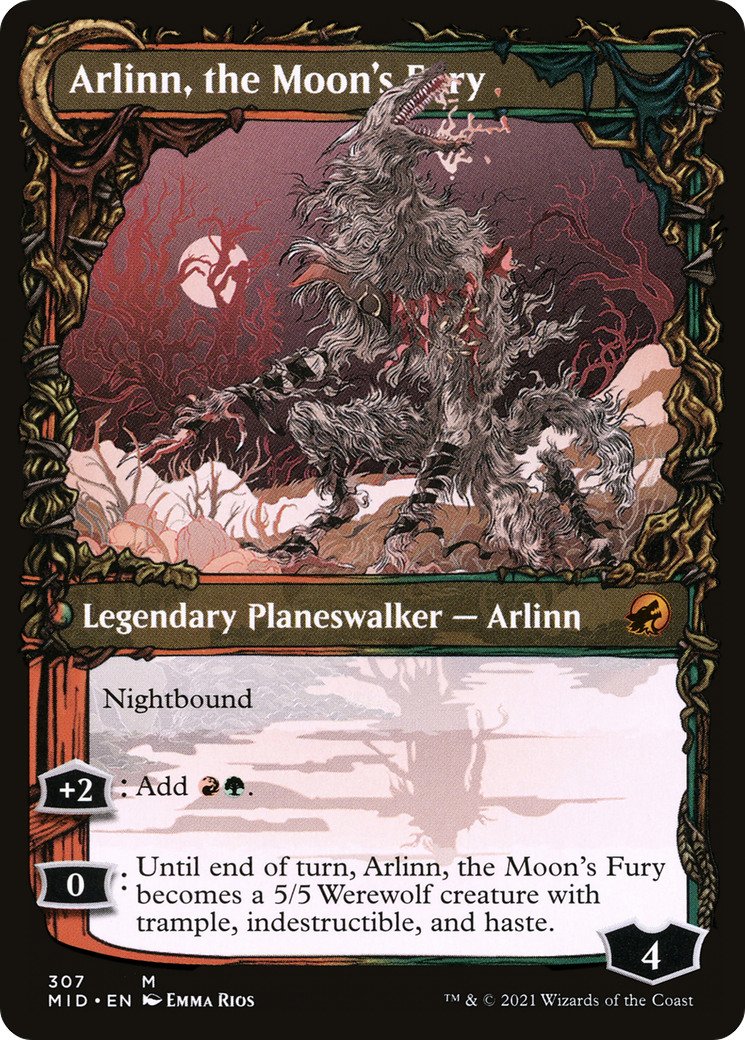 Arlinn, the Pack's Hope (Showcase) - Innistrad: Midnight Hunt (MID)