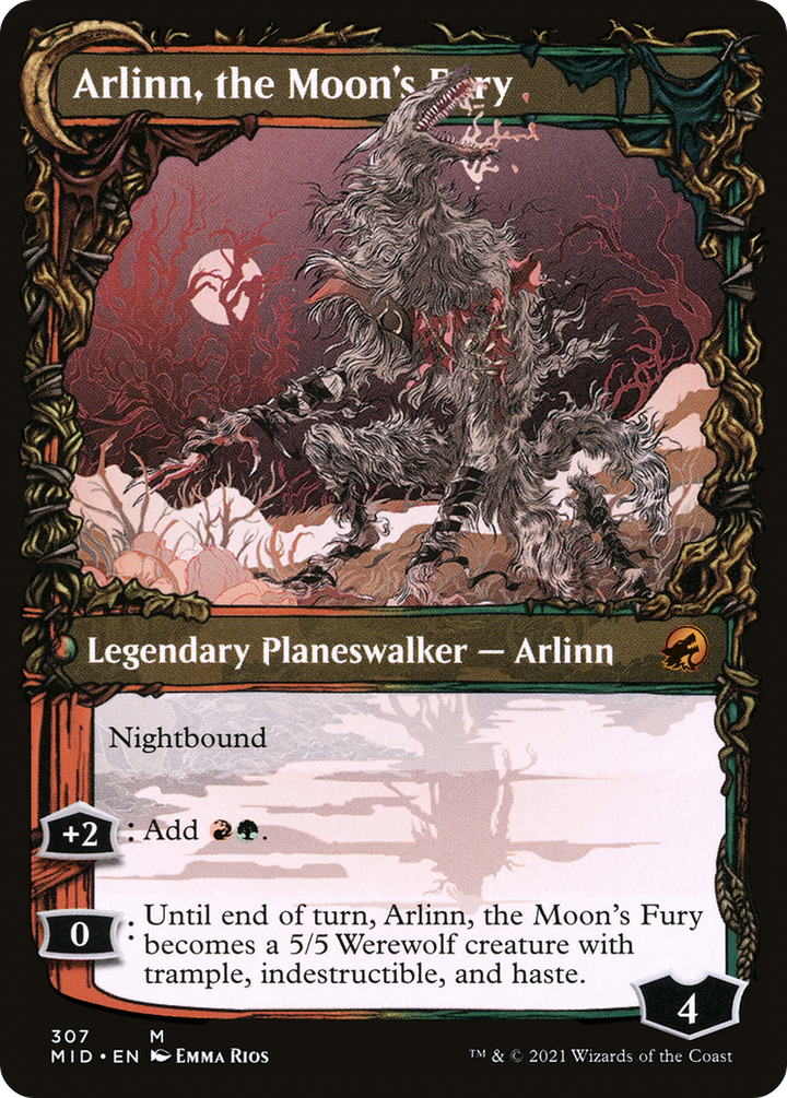 Arlinn, the Pack's Hope (Showcase) - Innistrad: Midnight Hunt (MID)