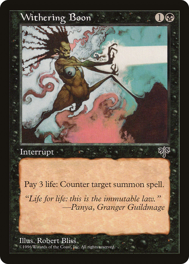 Withering Boon - Mirage (MIR)