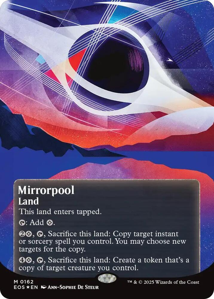 Mirrorpool (0162) (Borderless) (Galaxy Foil) - Edge of Eternities: Stellar Sights (EOS)