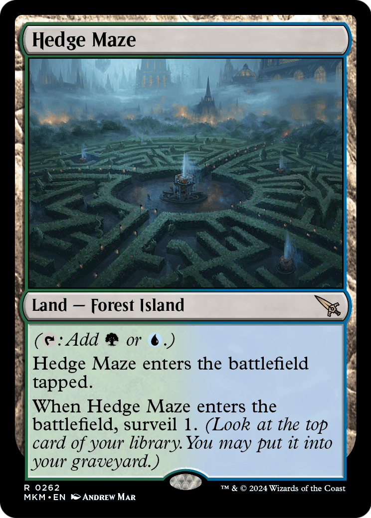 Hedge Maze - Murders at Karlov Manor (MKM)