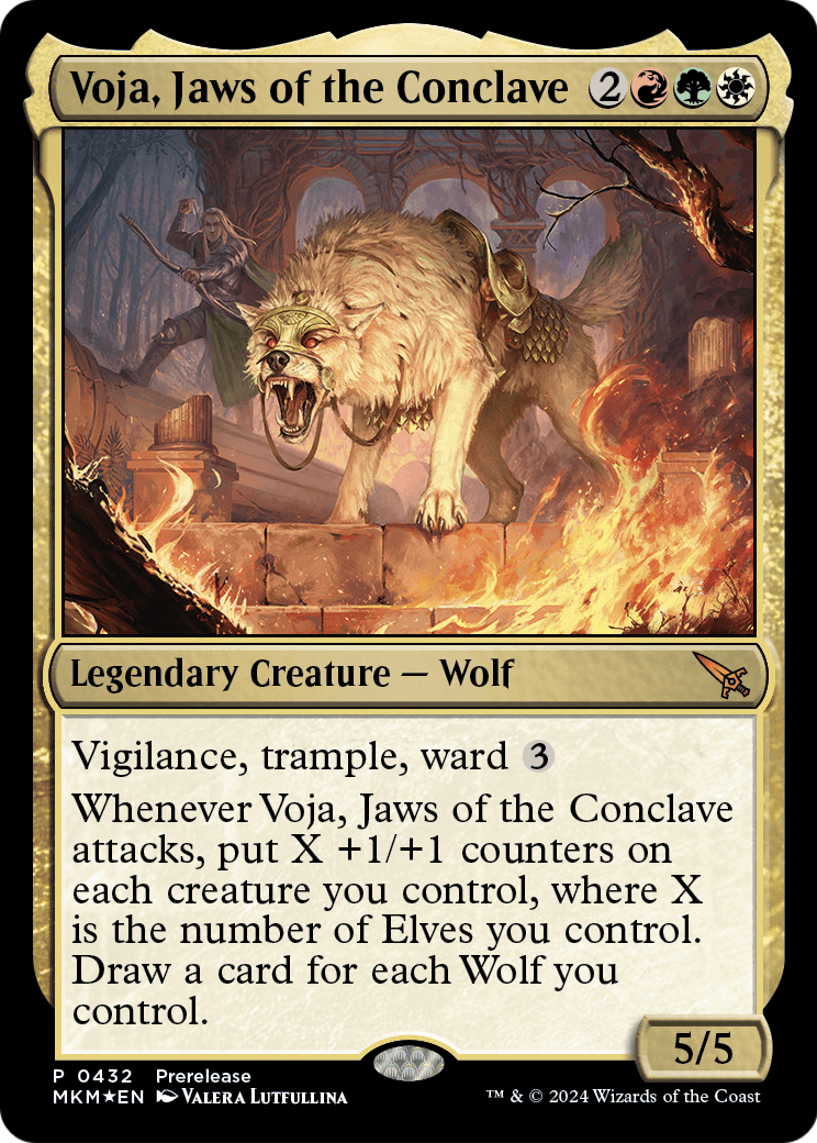Voja, Jaws of the Conclave - Prerelease Cards (PRE)