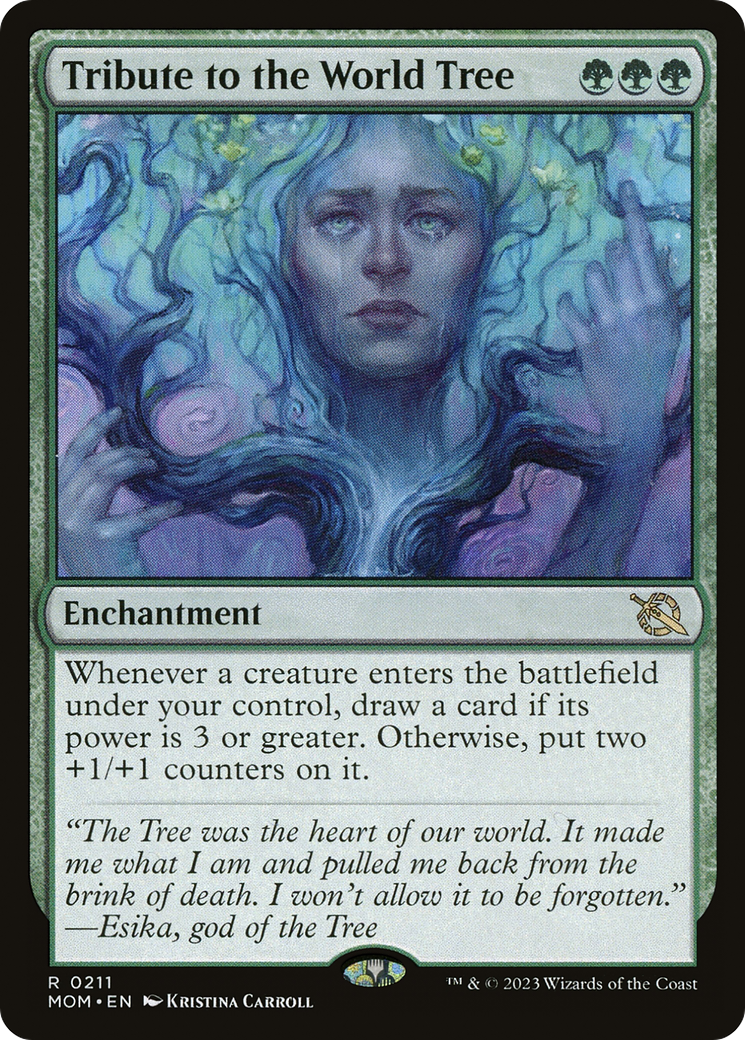 Tribute to the World Tree - March of the Machine (MOM)
