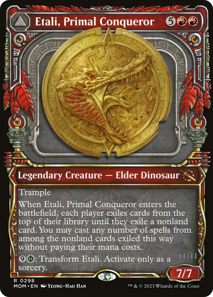 Etali, Primal Conqueror (Showcase) - March of the Machine (MOM)