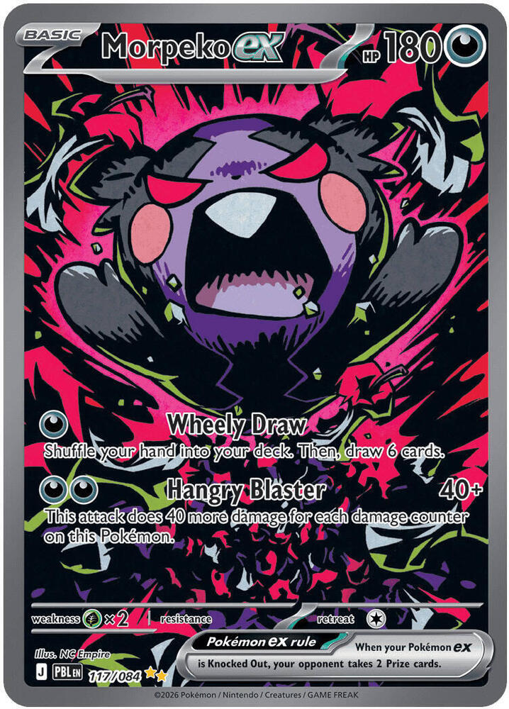 Morpeko ex - 117/084 - ME05: Pitch Black (PBL)