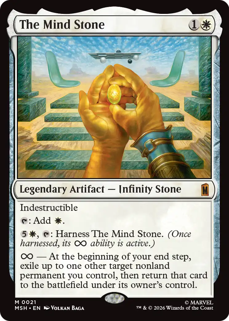 The Mind Stone - Marvel Super Heroes (MSH)