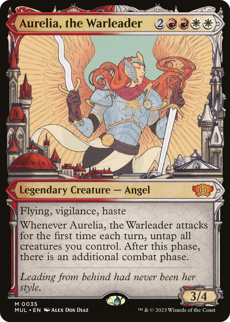 Aurelia, the Warleader - March of the Machine: Multiverse Legends (MUL)