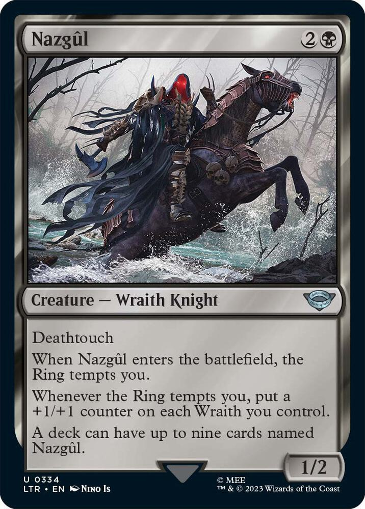 Nazgul (0334) - Universes Beyond: The Lord of the Rings: Tales of Middle-earth (LTR) (Copy)