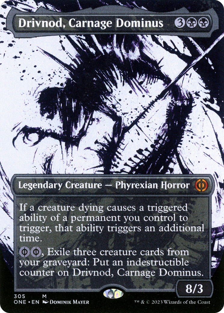 Drivnod, Carnage Dominus (Showcase) - Phyrexia: All Will Be One (ONE)
