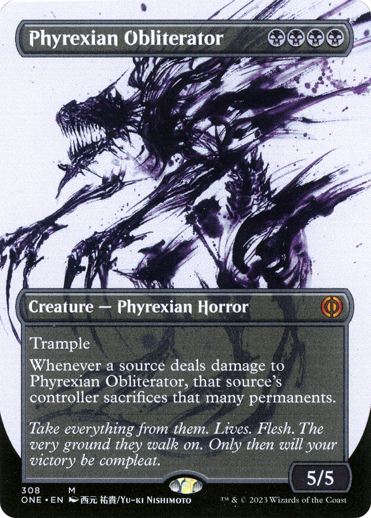 Phyrexian Obliterator (Showcase) - Phyrexia: All Will Be One (ONE)