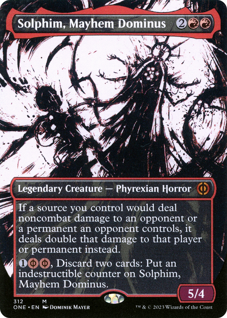 Solphim, Mayhem Dominus (Showcase) - Phyrexia: All Will Be One (ONE)