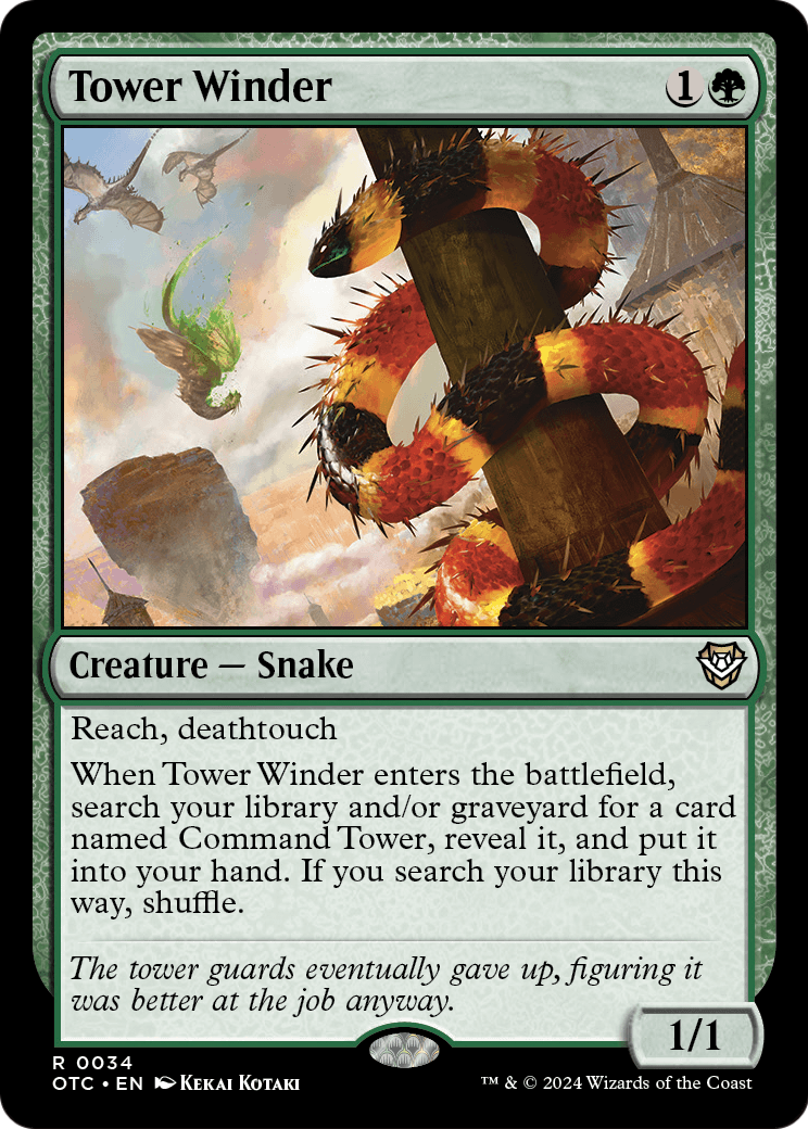 Tower Winder - Commander: Outlaws of Thunder Junction (OTC)