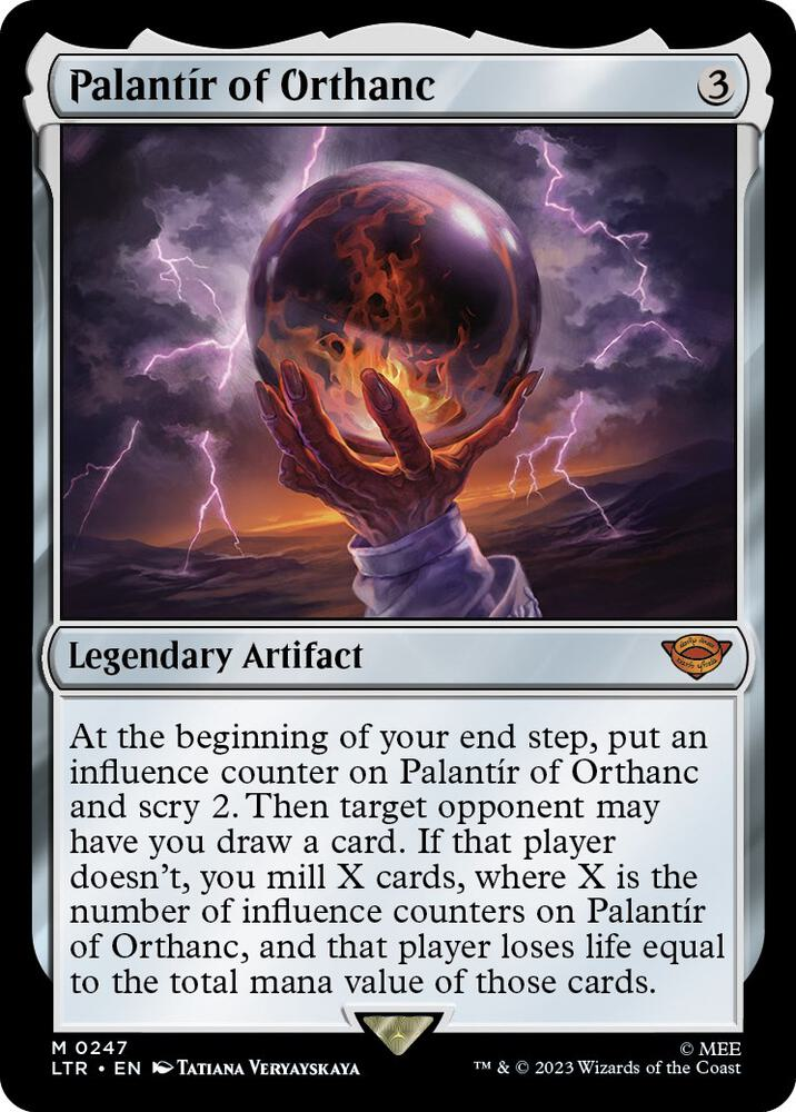 Palantir of Orthanc - Universes Beyond: The Lord of the Rings: Tales of Middle-earth (LTR)