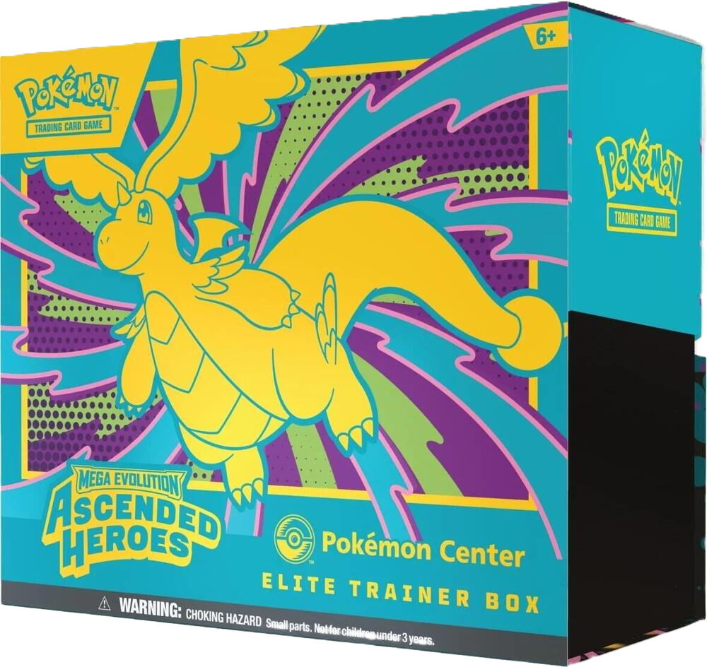 Pokemon Mega Evolution - Ascended Heroes Pokemon Center Elite Trainer Box (Exclusive)