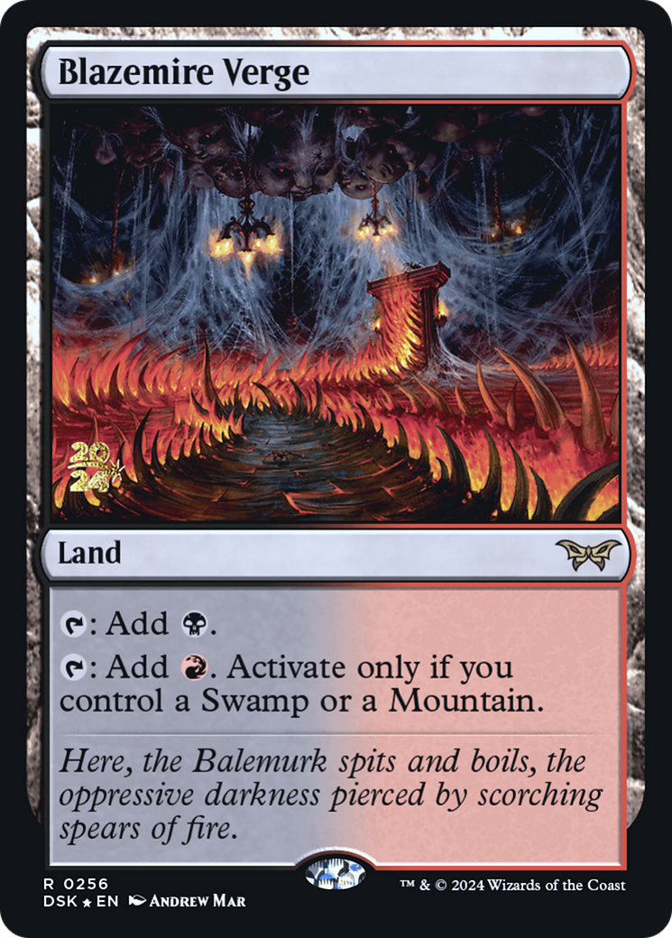 Blazemire Verge - Prerelease Cards (PRE)