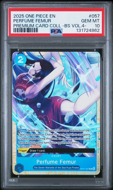 Perfume Femur - #057 - Premium Card Collection Best Selection Volume 4 - 2025 One Piece - PSA 10