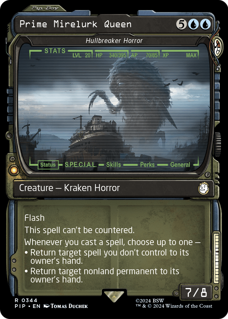 Prime Mirelurk Queen - Hullbreaker Horror (Showcase) - Universes Beyond: Fallout (PIP)
