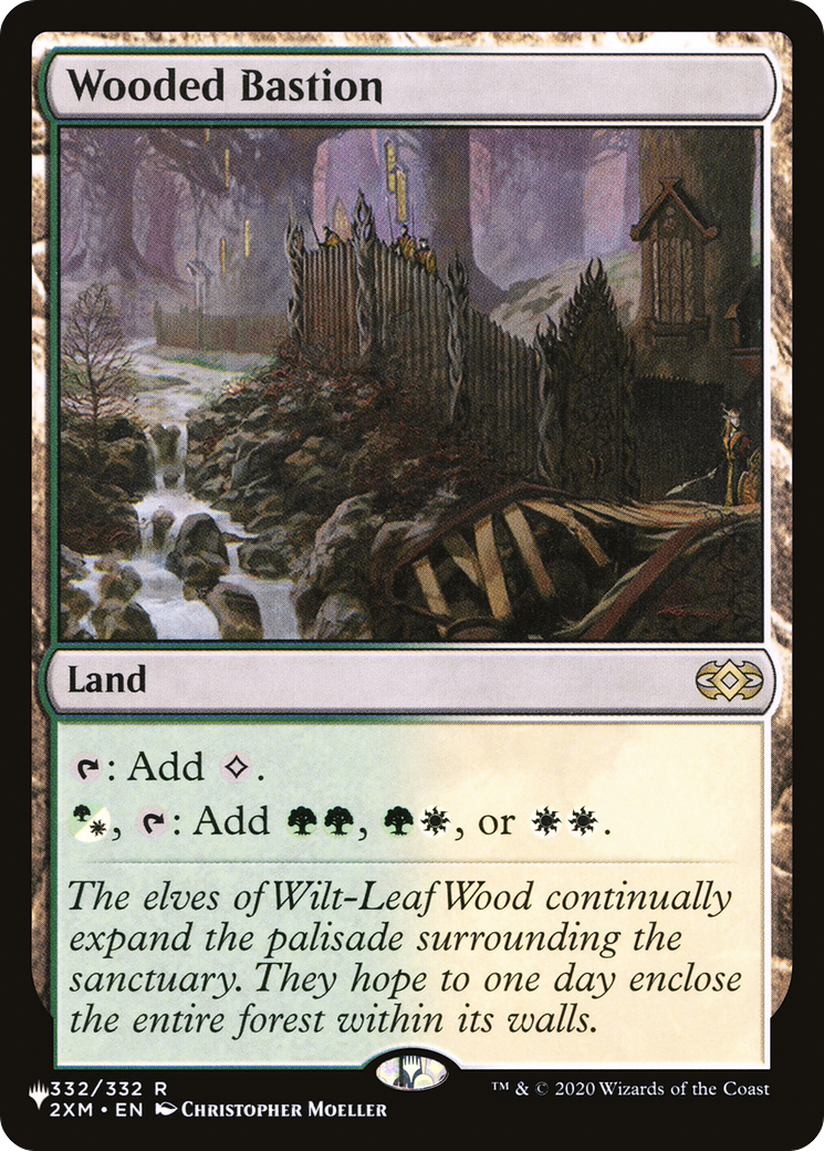 Wooded Bastion - The List Reprints (LIST)
