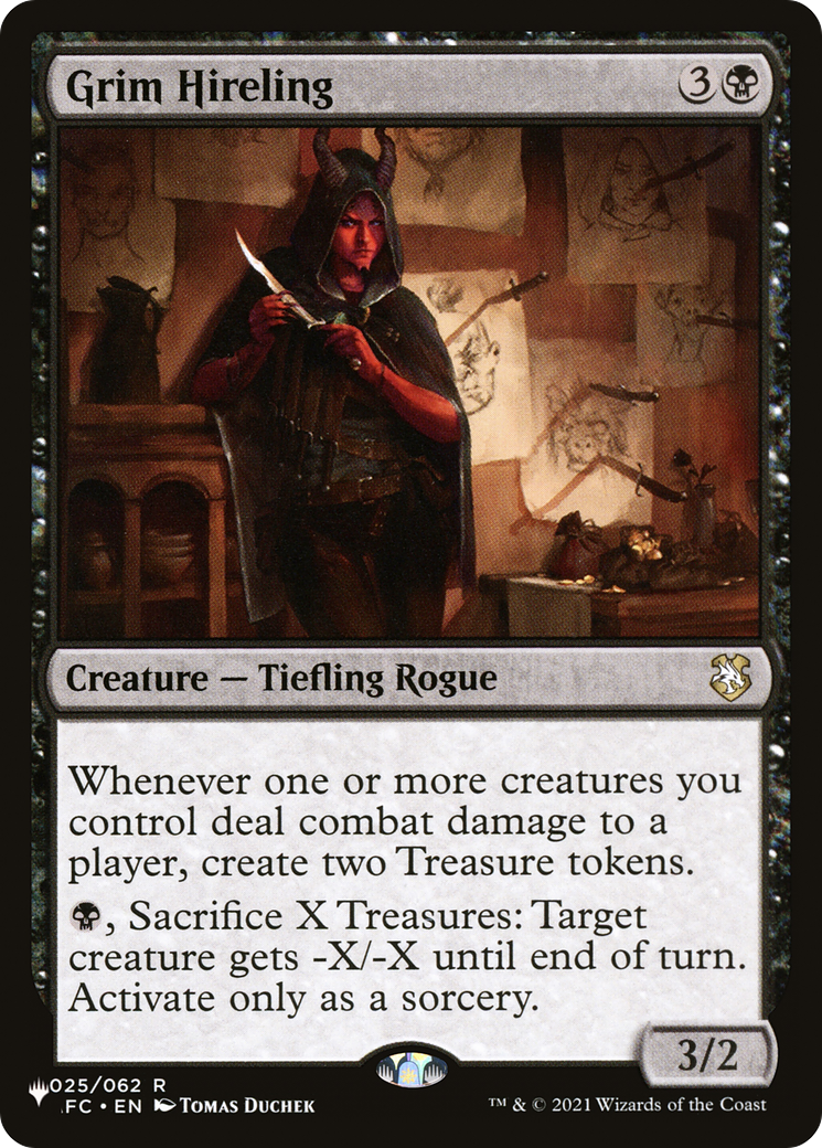 Grim Hireling - The List Reprints (LIST)