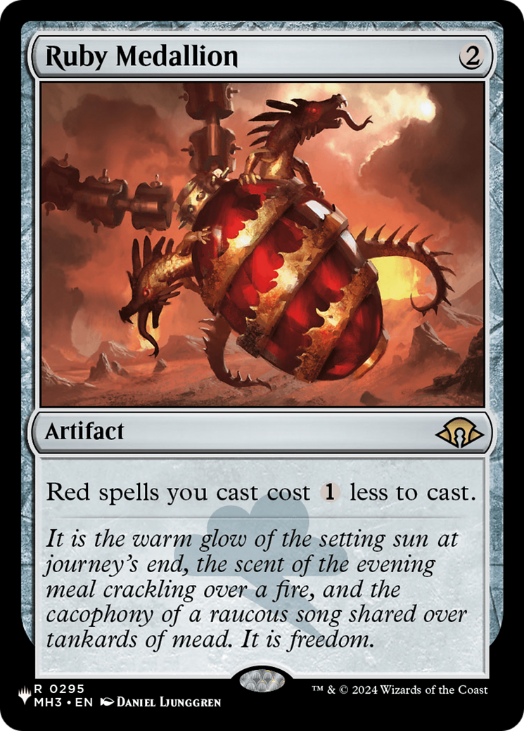 Ruby Medallion - The List Reprints (LIST)
