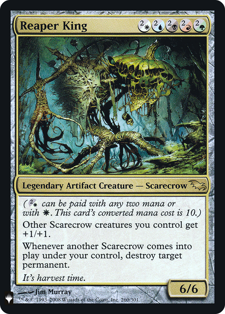 Reaper King - The List Reprints (LIST)