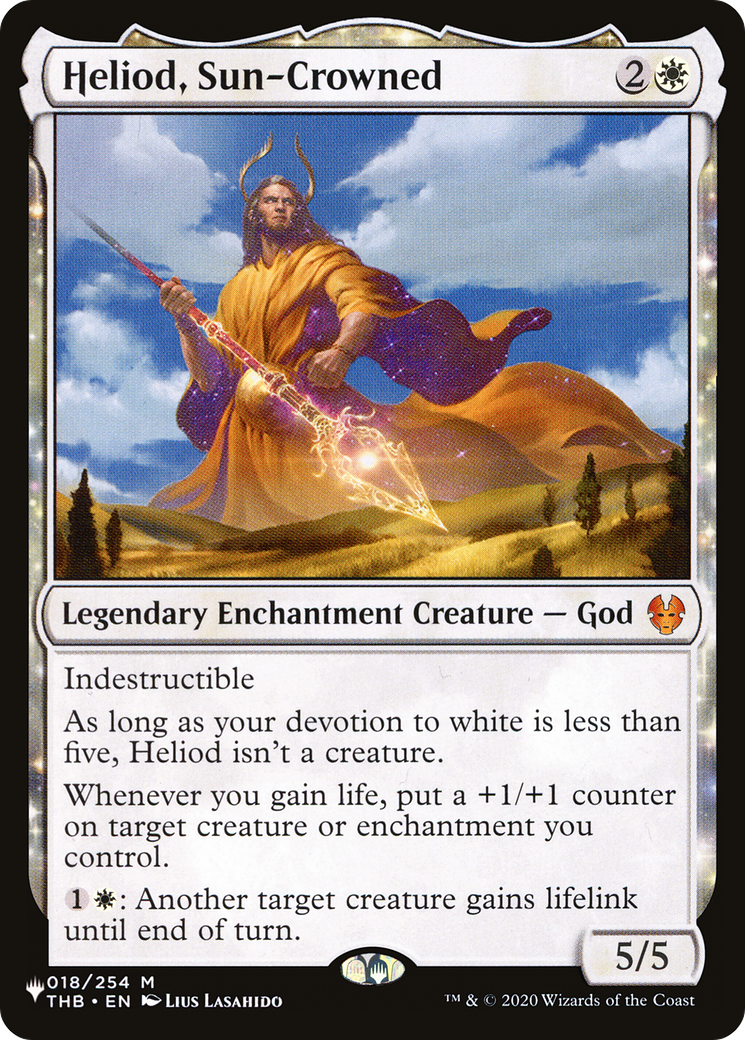 Heliod, Sun-Crowned - The List Reprints (LIST)