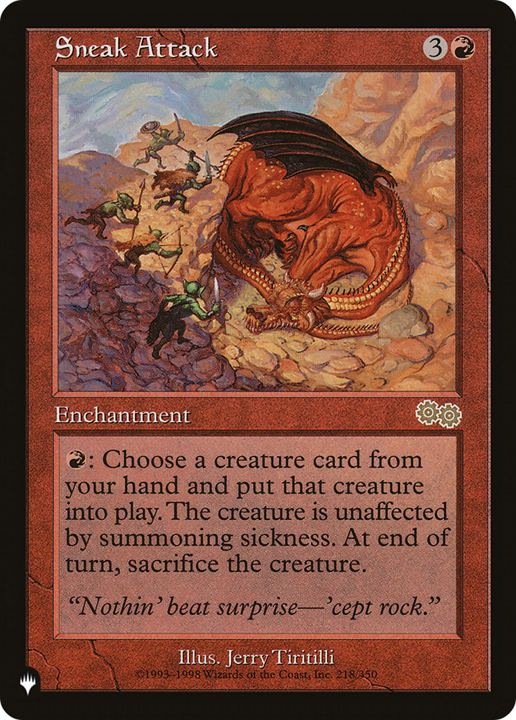 Sneak Attack - The List Reprints (LIST)