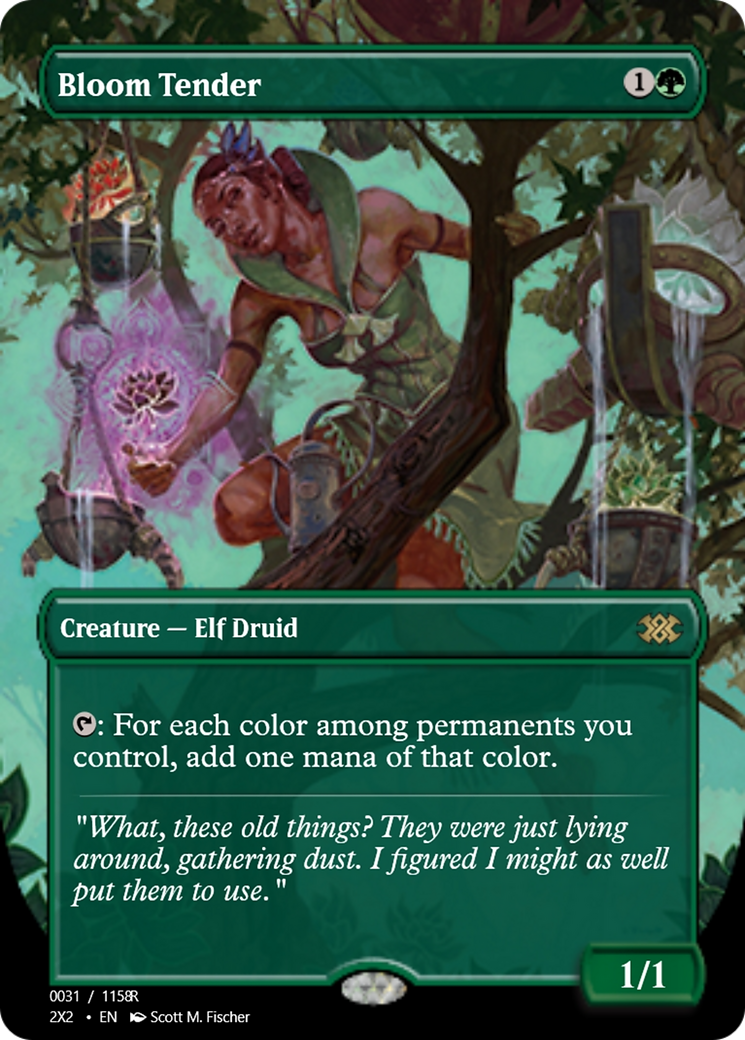 Bloom Tender (Borderless) - Double Masters 2022 (2X2)