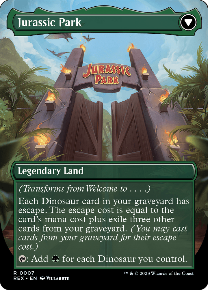 Welcome to . . . - Universes Beyond: Jurassic World Collection (REX)
