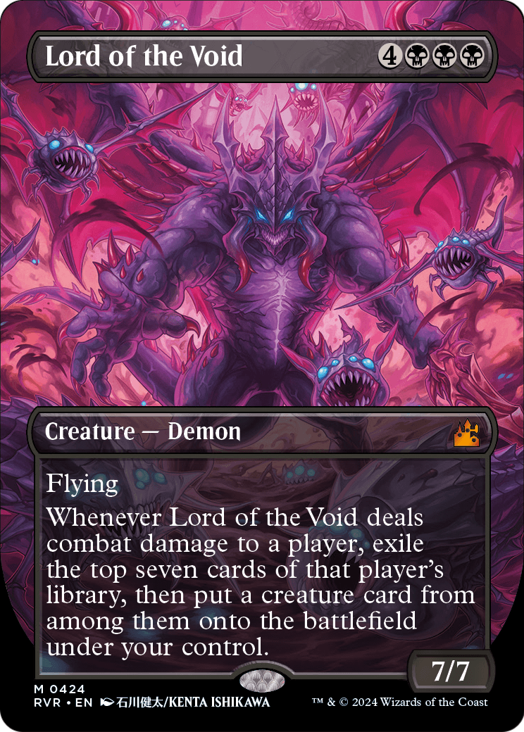 Lord of the Void (Anime Borderless) - Ravnica Remastered (RVR)