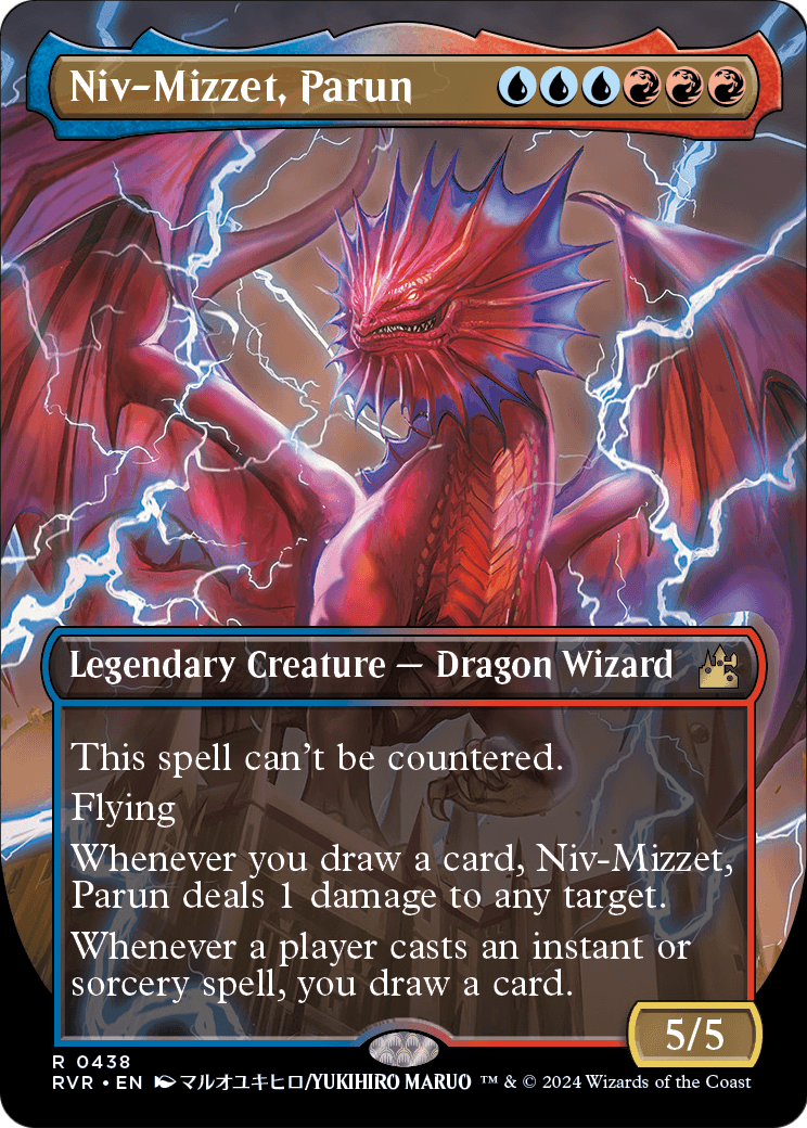 Niv-Mizzet, Parun (Anime Borderless) - Ravnica Remastered (RVR)