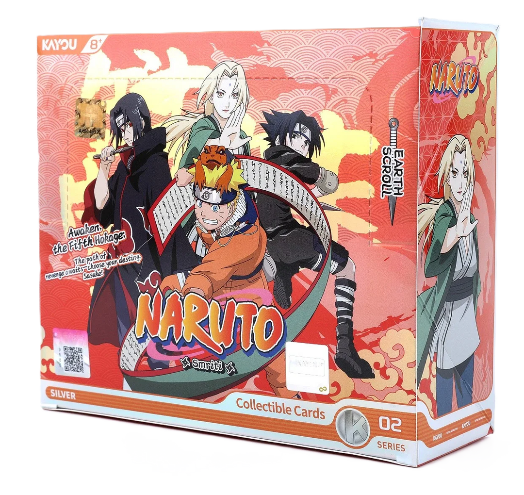 (SEA Version) Kayou Naruto: Smriti Collectible Cards: Earth Scroll Series 002 Booster Box