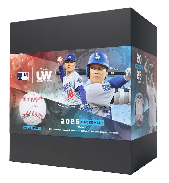 2025 Fanatics Under Wraps MLB Baseball Volume-2 (Single Mystery Box)