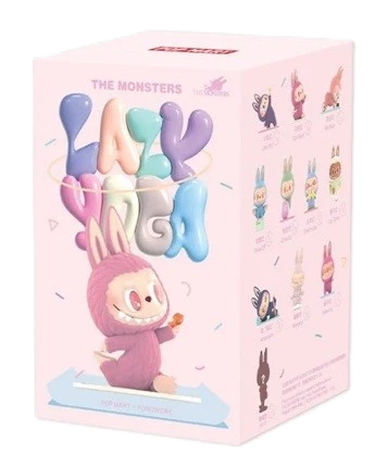Pop Mart Labubu - Lazy Yoga - Vinyl Plush Pendant Blind Box