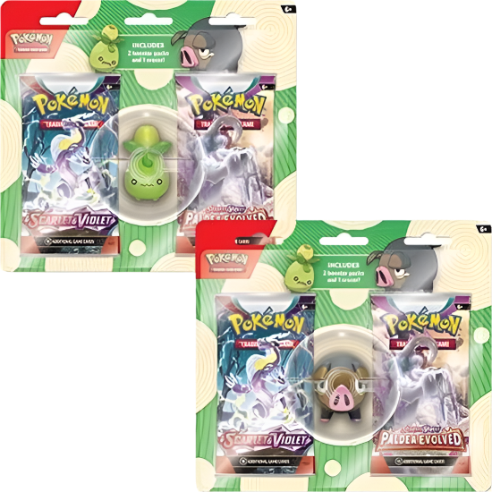 Scarlet & Violet - Back To School Eraser Blister Pack 2023 - Pokemon TCG